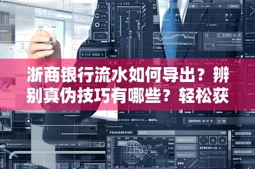 浙商银行流水如何导出？辨别真伪技巧有哪些？轻松获取有效版