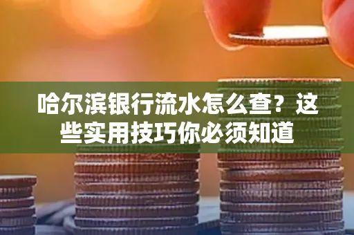 哈尔滨银行流水怎么查？这些实用技巧你必须知道