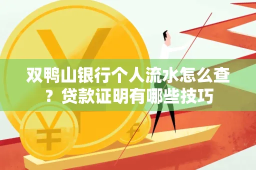 双鸭山银行个人流水怎么查？贷款证明有哪些技巧